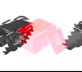 Galeata cu 2 compartimente CUBOLIMP, rosu, 14 L, Cisne