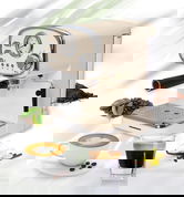 Espressor Retro Cream, Heinner, 1100W, 15 Bar, 1.25L, bej