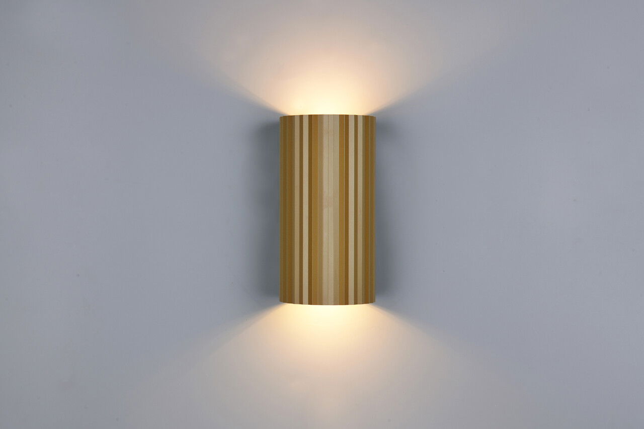 Aplica de perete Soka, TRIO, 9.5x8.5x18 cm, 10W, 2x GU10, metal, maro