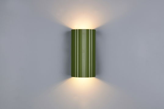 Aplica de perete Soka, TRIO, 9.5x8.5x18 cm, 10W, 2x GU10, metal, verde