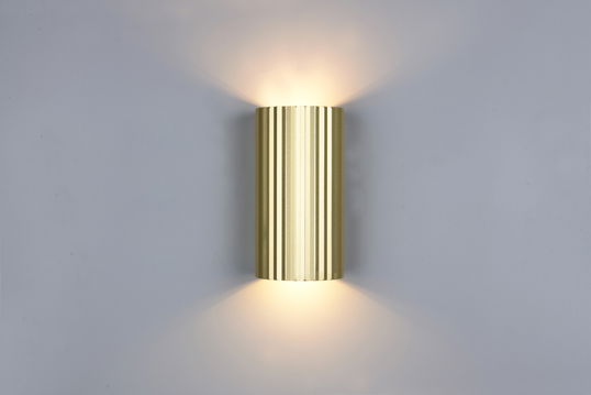 Aplica de perete Soka, TRIO, 9.5x8.5x18 cm, 10W, 2x GU10, metal, auriu