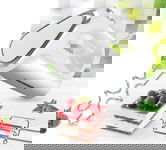 Mixer de mana Heinner, 800W, alb/argintiu