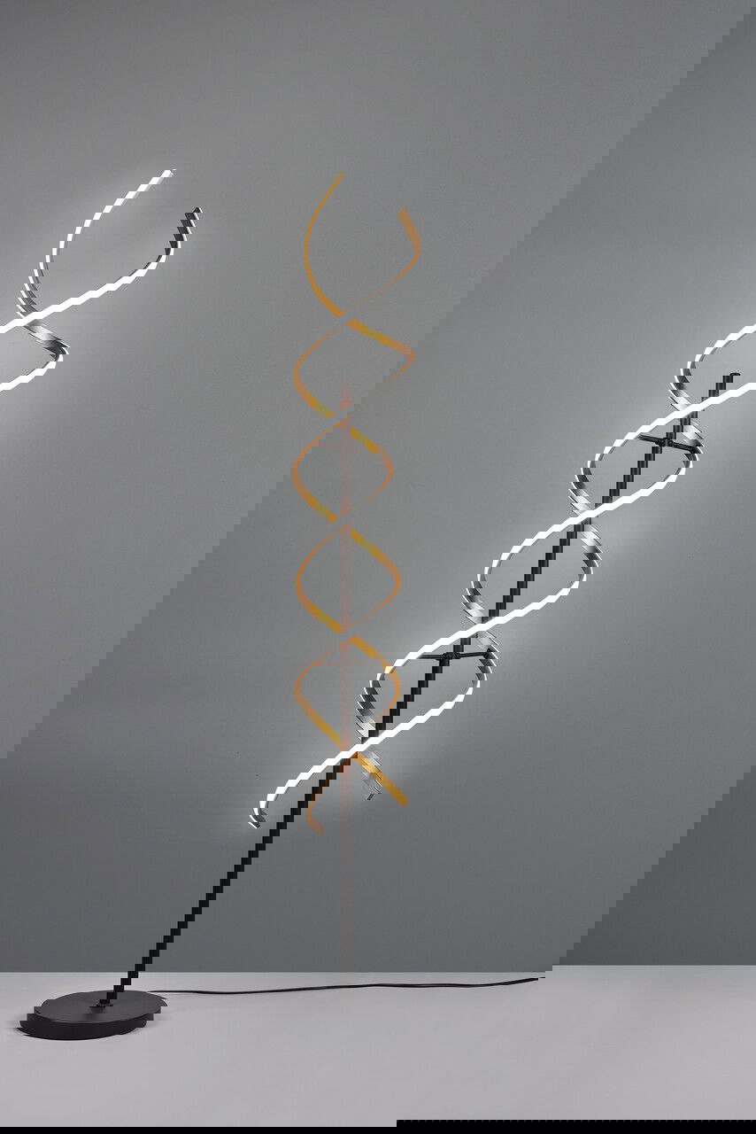 Lampadar Sequence, TRIO, 23x150 cm, 32W, 1x SMD, aluminiu, negru/bronz mat