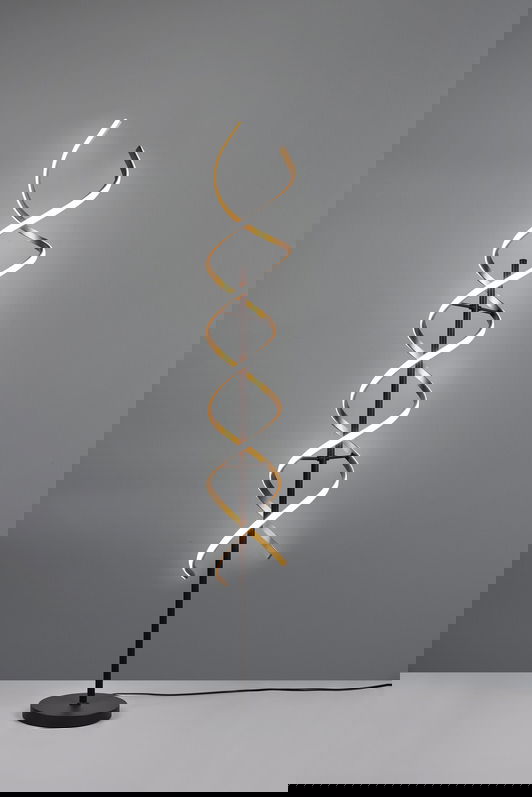 Lampadar Sequence, TRIO, 23x150 cm, 32W, 1x SMD, aluminiu, negru/bronz mat