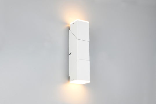 Aplica de perete Raglan, TRIO, 5x8x17 cm, 3.8W, 2x SMD, metal, alb mat