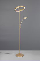 Lampadar Willis, TRIO, 40x180 cm, 39W/5.5W, 2x SMD, metal, auriu