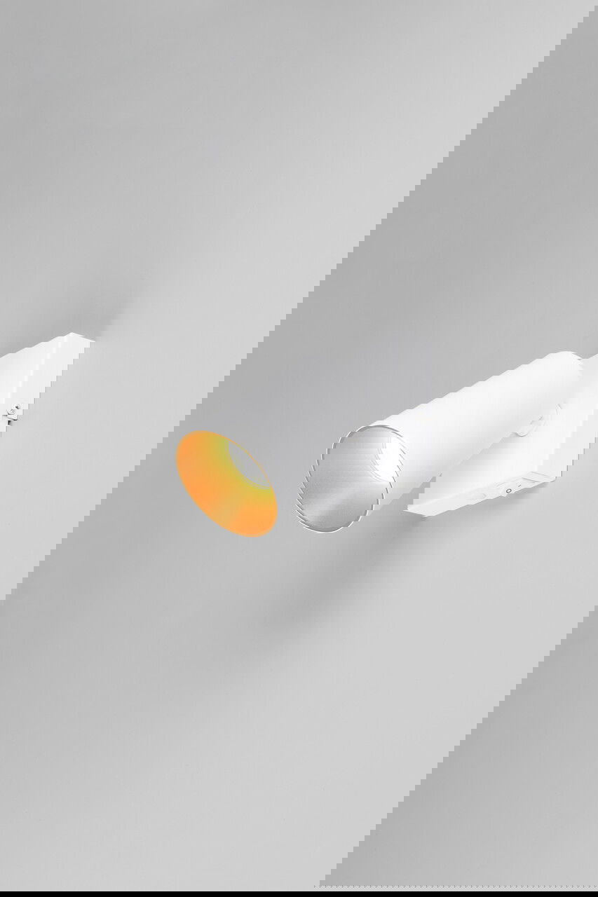 Aplica de perete Sharp, TRIO, 10x15.5x10 cm, 10W, 1x GU10, metal, alb mat