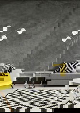 Lampadar Tommy, RL, 30x200 cm, 28W, 5x E14, metal, nichel mat/alb