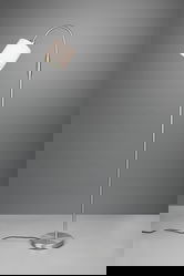 Lampadar Tommy, RL, 20x130 cm, 40W, 1x E14, metal, nichel mat/alb