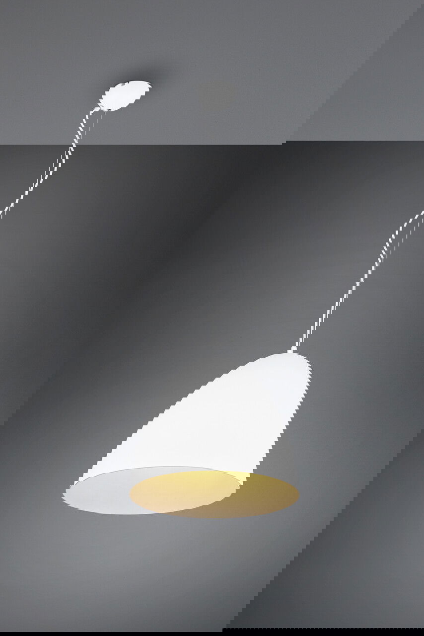 Lustra Tilda, RL, 40x150 cm, 40W, 1x E27, metal, alb mat