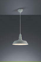 Lustra Will, RL, 36x150 cm, 60W, 1x E27, metal, gri