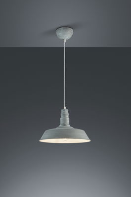 Lustra Will, RL, 36x150 cm, 60W, 1x E27, metal, gri