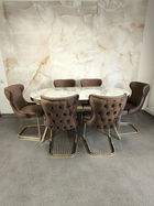 SET STELLA MARO MASA+6 SCAUNE PERSONALIZABIL PE CULORI