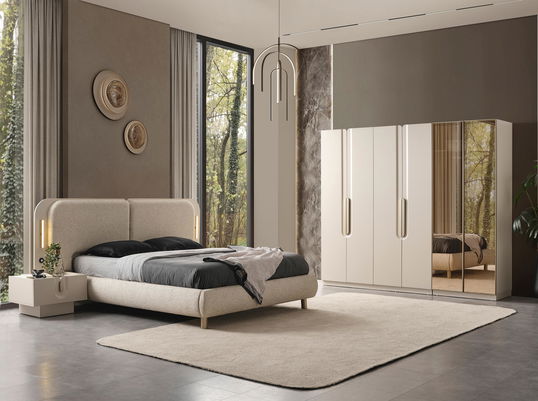 DORMITOR COMPLET MARLO SALTEA+SOMIERA GRATUITE 160x300cm