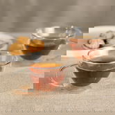 Set 2 cani Cembra, Homla, 230 ml, sticla, transparent