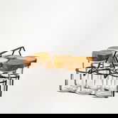 Set 6 recipiente pentru condimente Mettere, Homla, 80 ml, sticla/lemn, transparent/natur