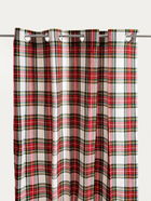 Draperie Tartan, Homla, 140x250 cm, bumbac, multicolor