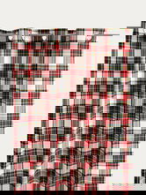 Draperie Tartan, Homla, 140x250 cm, bumbac, multicolor