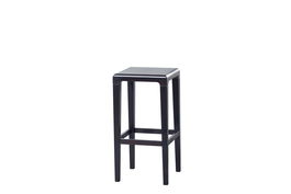 Scaun din lemn de stejar Rioja Wenge Small, l32xA32xH64 cm