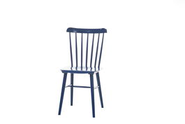 Scaun din lemn de fag Ironica Blue, l44xA47,5xH84,5 cm