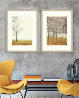 Tablou 2 piese Framed Art Autumn Forest
