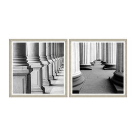 Tablou 2 piese Framed Art Cathedral Colonnade I&II