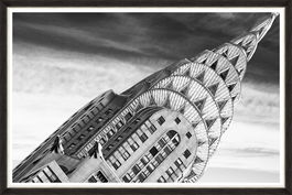 Tablou Framed Art Chrysler Building Detail