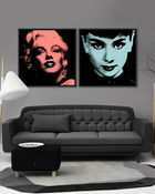 Tablou 2 piese Framed Art Marilyn & Audrey