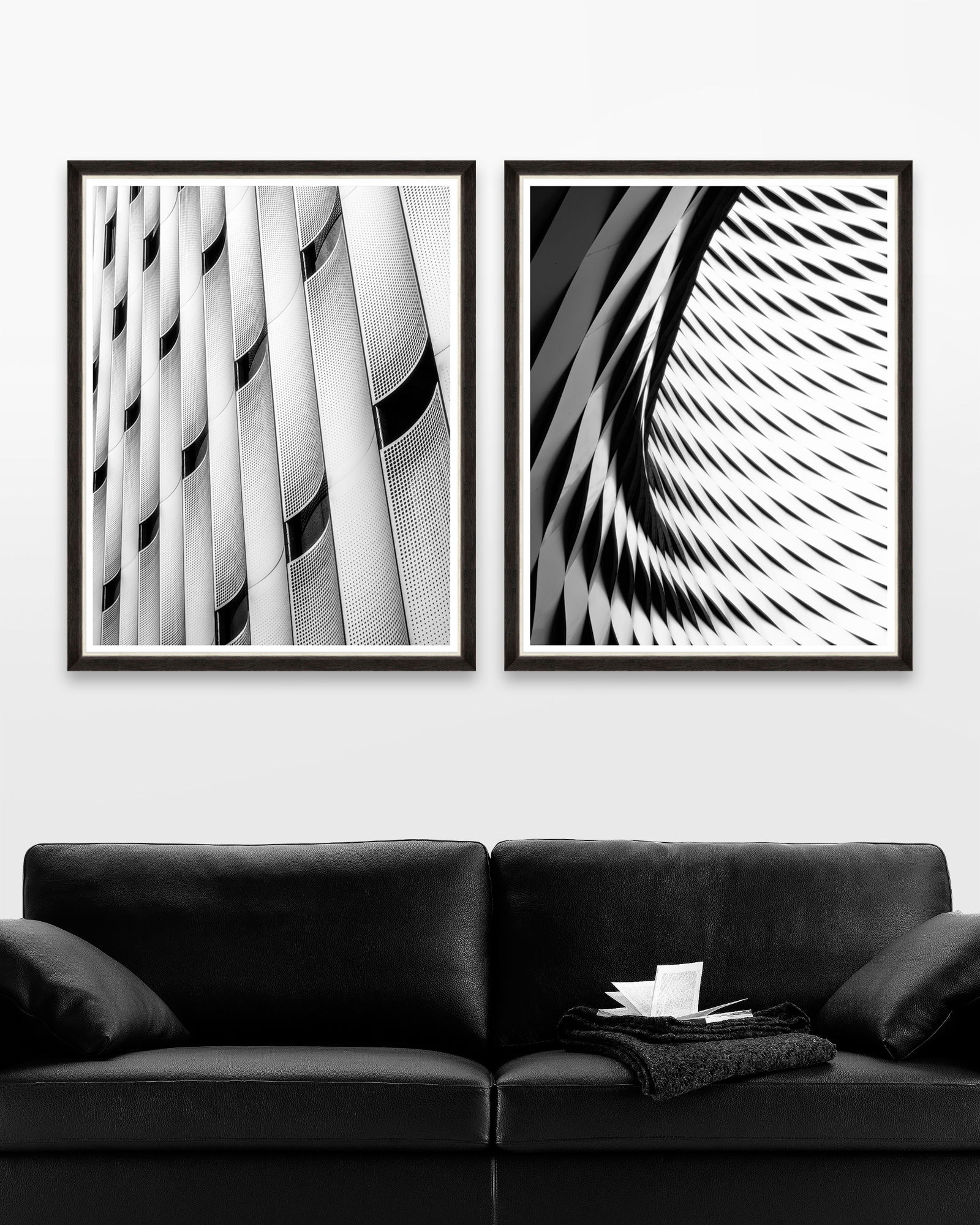 Tablou 2 piese Framed Art Modern Architecture