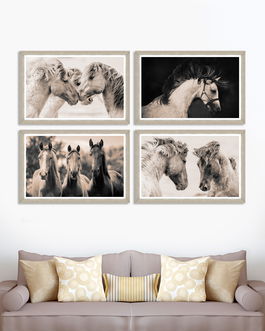 Tablou 4 piese Framed Art Tenderness