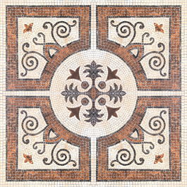 Set 3 role Tapet Imprimat Digital Byzantine tile