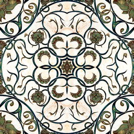 Set 3 role Tapet Imprimat Digital Organic Tile