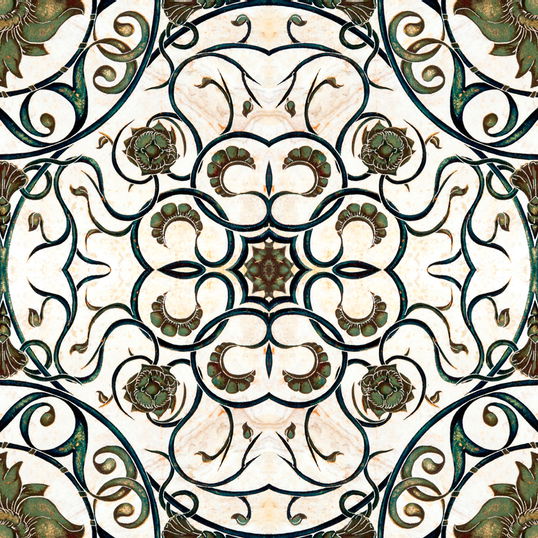 Set 3 role Tapet Imprimat Digital Organic Tile