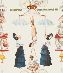 Set 3 role Tapet Imprimat Digital The Great Show