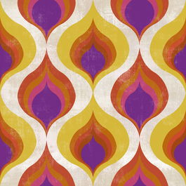 Set 3 role Tapet Imprimat Digital Ottoman Pattern