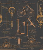 Set 3 role Tapet Imprimat Digital Patents