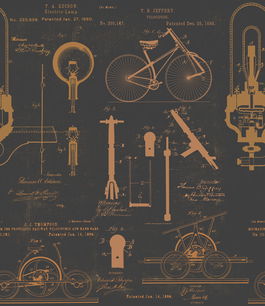 Set 3 role Tapet Imprimat Digital Patents