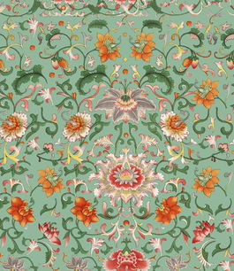 Set 3 role Tapet Imprimat Digital Chinese Floral