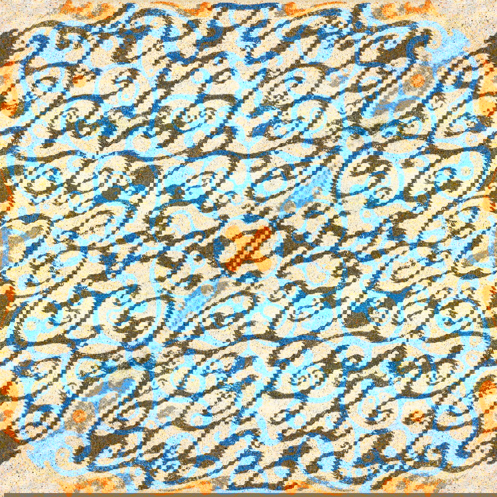 Set 3 role Tapet Imprimat Digital Spanish Tile