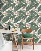 Set 3 role Tapet Imprimat Digital Tropical Bloom