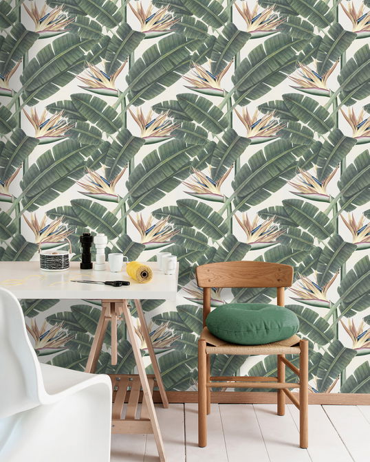 Set 3 role Tapet Imprimat Digital Tropical Bloom