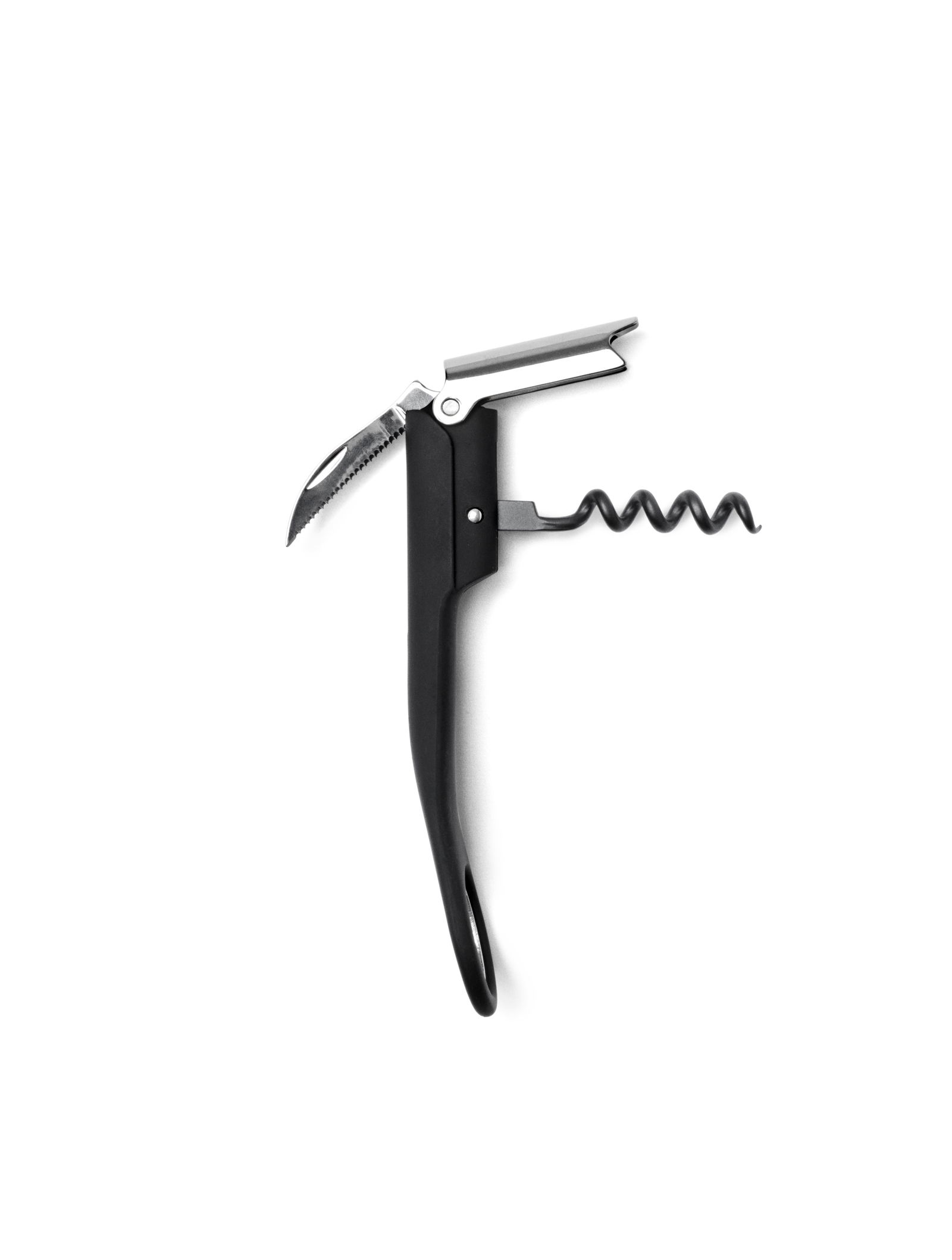 Tirbuson Blade Waiter Negru, L14 cm