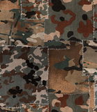 Set 3 role Tapet Imprimat Digital Camo Brown