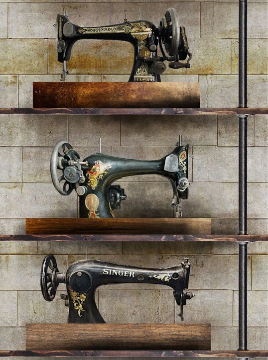 Set 3 role Tapet Imprimat Digital The Machinist