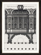 Tablou Framed Art L`architecture Francais By Marot I