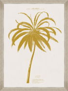 Tablou Framed Art Gold Palm Tree I