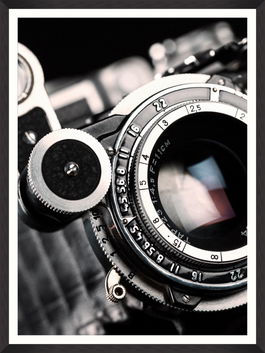 Tablou Framed Art Lens Closeup I