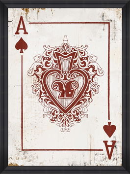 Tablou Framed Art Play Cards III