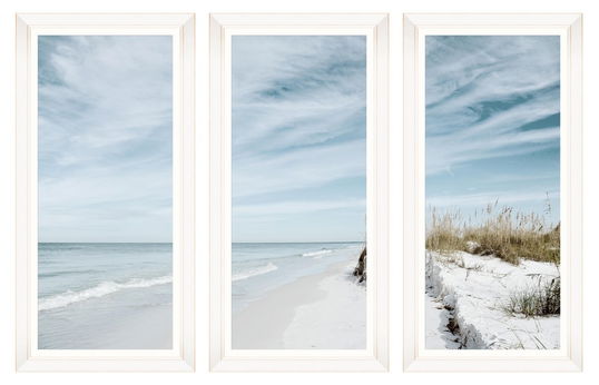 Tablou 3 piese Framed Art Summer Beach