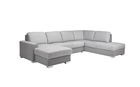 Coltar Chance Large Extensibil cu Arcuri Ondulate si Spuma Poliuretanica, Sezlong pe Stanga, Suprafata de Dormit 265x120 cm, cu Lada de Depozitare, l325xA220xH90 cm